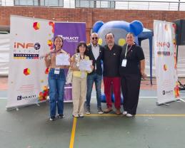 Conquistan alumnas de Prepas UDG Infomatrix 2025 realizado en Bogotá, Colombia