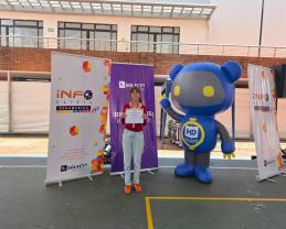 Conquistan alumnas de Prepas UDG Infomatrix 2025 realizado en Bogotá, Colombia